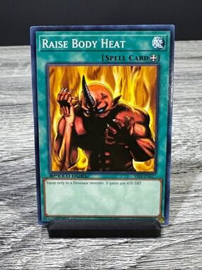 Yu-Gi-Oh! | Speed Dual: Raise Body Heat (SS03-ENA17) - Collectible Trading Card